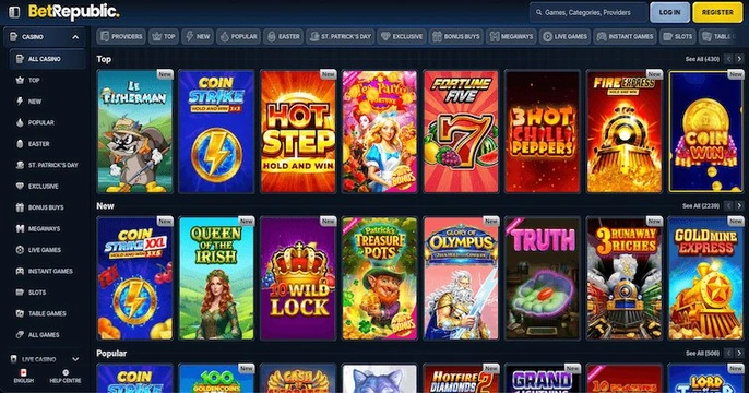 BetRepublic casino online